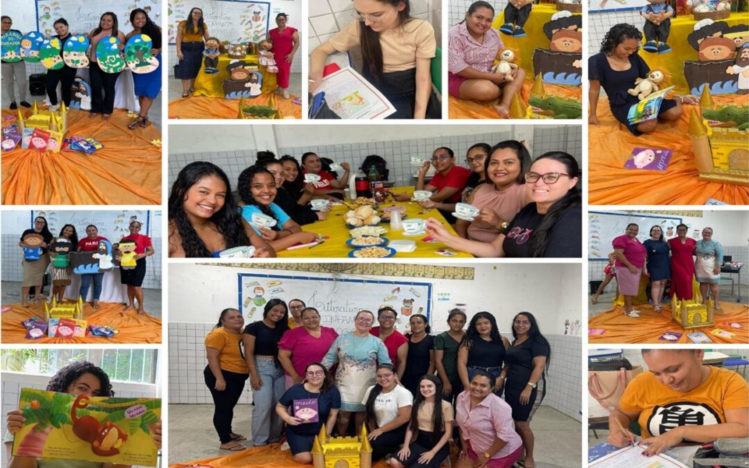 Café Literário marca aula de Literatura Infantojuvenil no polo Alhandra-PB e destaca as metodologias ativas e prática integrada ao currículo da FAD