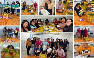 Café Literário marca aula de Literatura Infantojuvenil no polo Alhandra-PB e destaca as metodologias ativas e prática integrada ao currículo da FAD