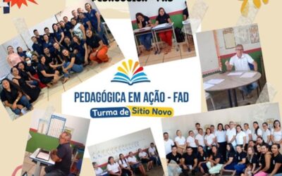 Acadêmicos de Pedagogia da FAD – Polo de Sítio Novo – promovem encontro com escolas municipais em escolas no Maranhão para elaboração de projeto educacional