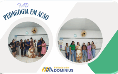 O preparo de educadores para o amanhã: Estudantes de Pedagogia da Faculdade Dominius realizam atividade prática em gestão de projetos