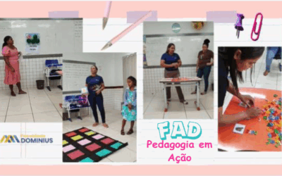 Acadêmicos da Faculdade Dominius transformam teoria em prática criativa